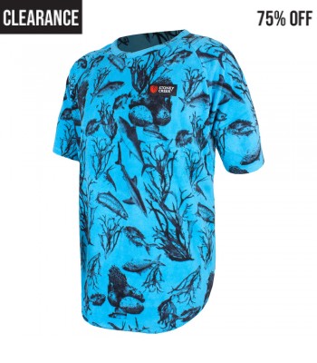 Men's Bushlite Tee Fish Camo